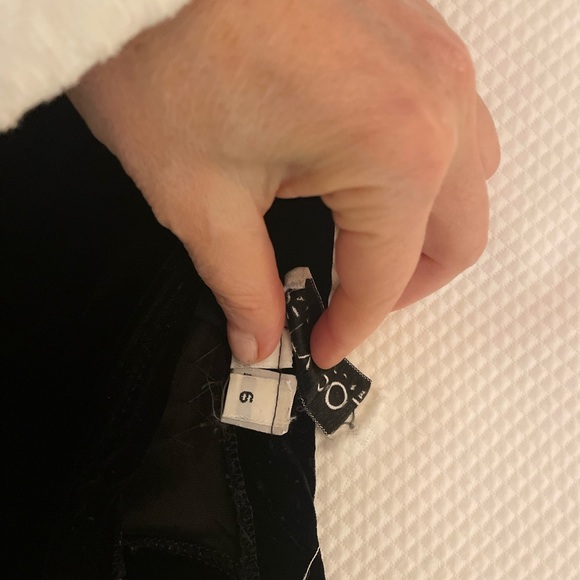 Betty Pol black velvet skirt. - Picture 4 of 5